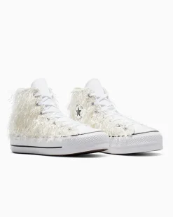Converse Modelli Alti|Modelli Bassi<Chuck Taylor All Star Lift Frayed blue supermoon