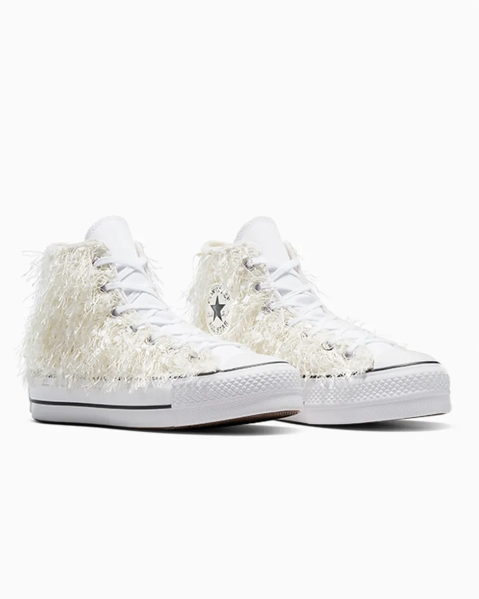 Converse Modelli Alti|Modelli Bassi<Chuck Taylor All Star Lift Frayed blue supermoon