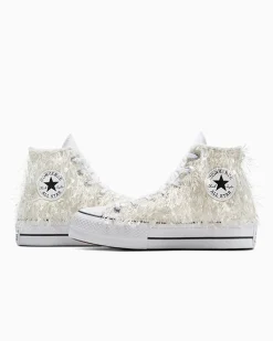 Converse Modelli Alti|Modelli Bassi<Chuck Taylor All Star Lift Frayed blue supermoon