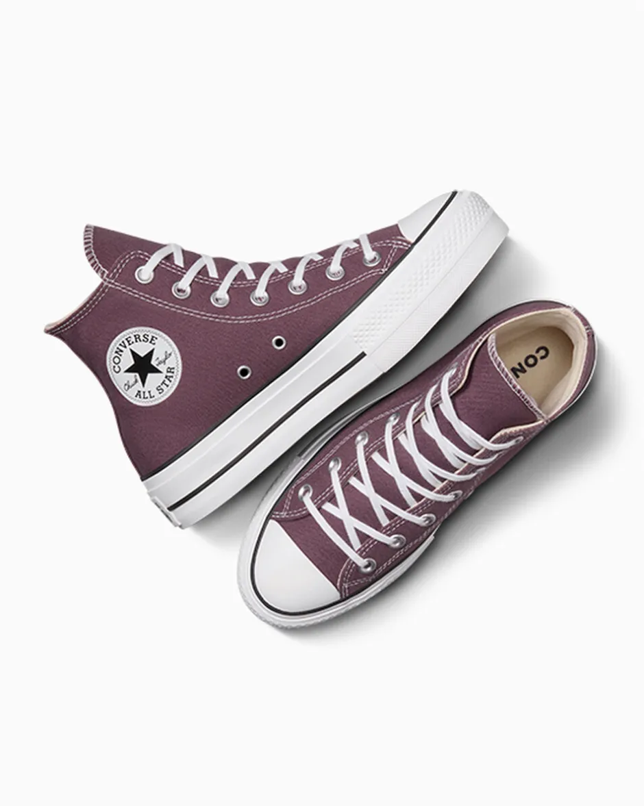 Converse Modelli Alti|Modelli Con Platform<Chuck Taylor All Star Lift Platform Trail Mixed/Avorio naturale
