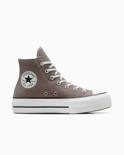 Converse Modelli Alti|Modelli Con Platform<Chuck Taylor All Star Lift Platform Pure Pumice/White/Black