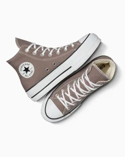 Converse Modelli Alti|Modelli Con Platform<Chuck Taylor All Star Lift Platform Pure Pumice/White/Black