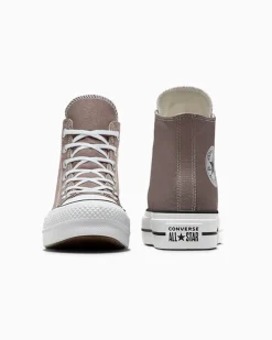 Converse Modelli Alti|Modelli Con Platform<Chuck Taylor All Star Lift Platform Pure Pumice/White/Black