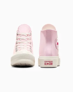 Converse Modelli Alti|Modelli Con Platform<Chuck Taylor All Star Lift Platform Valentine's Day Sugar Berry/Egret/Sugar Berry