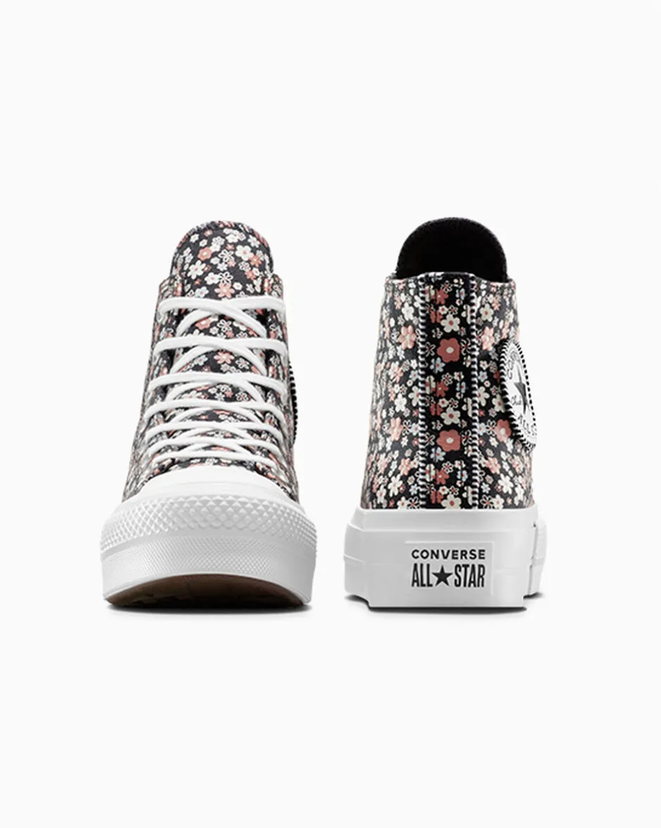 Converse Modelli Alti|Modelli Con Platform<Chuck Taylor All Star Lift Platform Petite Petals Total Eclipse/White