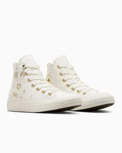 Converse Modelli Alti|Modelli Bassi<Chuck Taylor All Star Luck Charms black stars