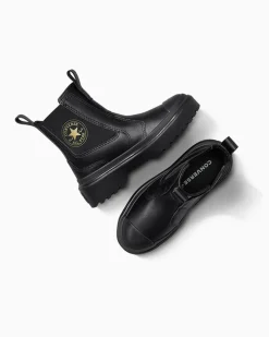 Converse Bambini (Età 4-8 Anni)|Ragazza<Chuck Taylor All Star Lugged Chelsea Boot Nero/Nero/Nero