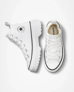 Converse Ragazzi (Età 8-12 Anni)|Guida Alle Misure Per Bambini<Chuck Taylor All Star Lugged Lift Platform Canvas Bianco/Bianco/Nero