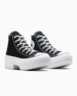 Converse Modelli Alti|Modelli Con Platform<Chuck Taylor All Star Lugged Heel Platform Nero/Bianco/Egret