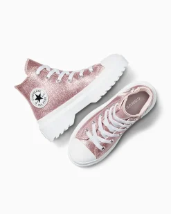 Converse Stivali|Ragazza<Chuck Taylor All Star Lugged Glitter Blush Hush/Bianco/Blush Hush