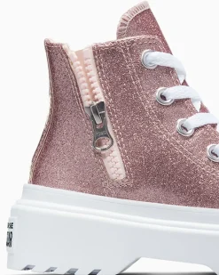 Converse Stivali|Ragazza<Chuck Taylor All Star Lugged Glitter Blush Hush/Bianco/Blush Hush