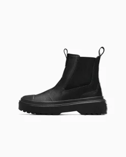 Converse Bambini (Età 4-8 Anni)|Ragazzi (Età 8-12 Anni)<Chuck Taylor All Star Lugged Chelsea Boot Nero/Nero/Nero