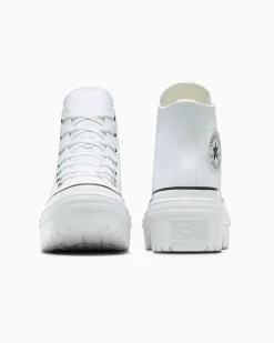 Converse Modelli Alti|Modelli Con Platform<Chuck Taylor All Star Lugged Heel Platform Bianco/Nero/Egret
