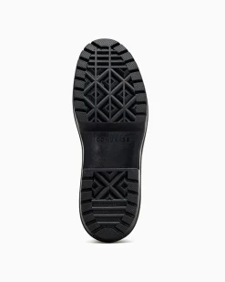 Converse Modelli Alti|Modelli Bassi<Chuck Taylor All Star Lugged Heel Leather Platform black