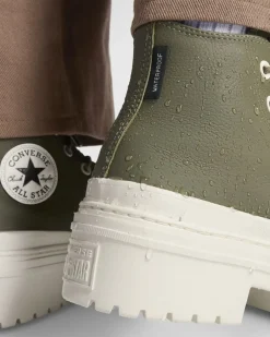 Converse Modelli Alti|Modelli Con Platform<Chuck Taylor All Star Lugged Heel Platform Waterproof Utility/Egret/Nero