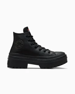 Converse Modelli Alti|Modelli Con Platform<Chuck Taylor All Star Lugged Heel Platform Waterproof Nero/Nero/Nero