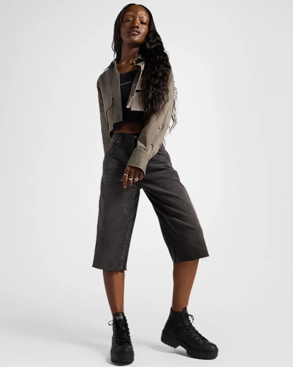 Converse Modelli Alti|Modelli Con Platform<Chuck Taylor All Star Lugged Heel Platform Waterproof Nero/Nero/Nero