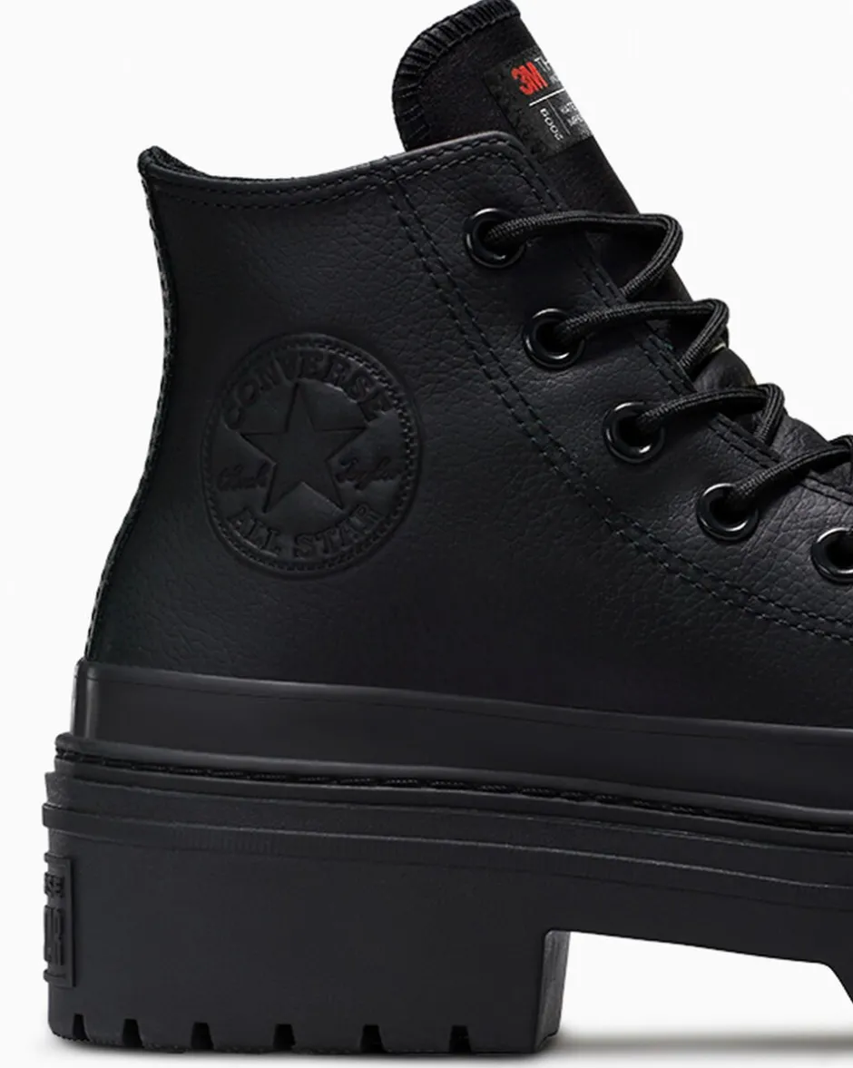 Converse Modelli Alti|Modelli Con Platform<Chuck Taylor All Star Lugged Heel Platform Waterproof Nero/Nero/Nero