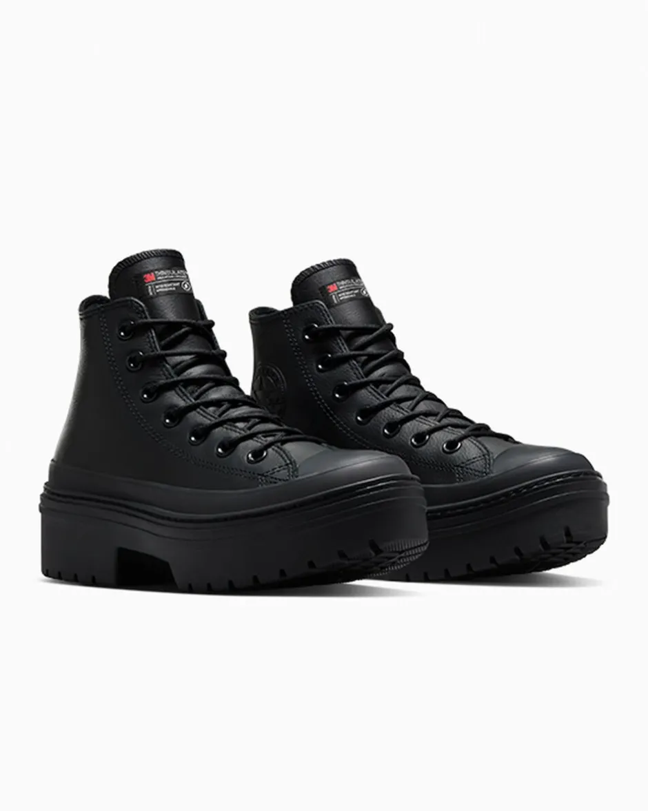 Converse Modelli Alti|Modelli Con Platform<Chuck Taylor All Star Lugged Heel Platform Waterproof Nero/Nero/Nero
