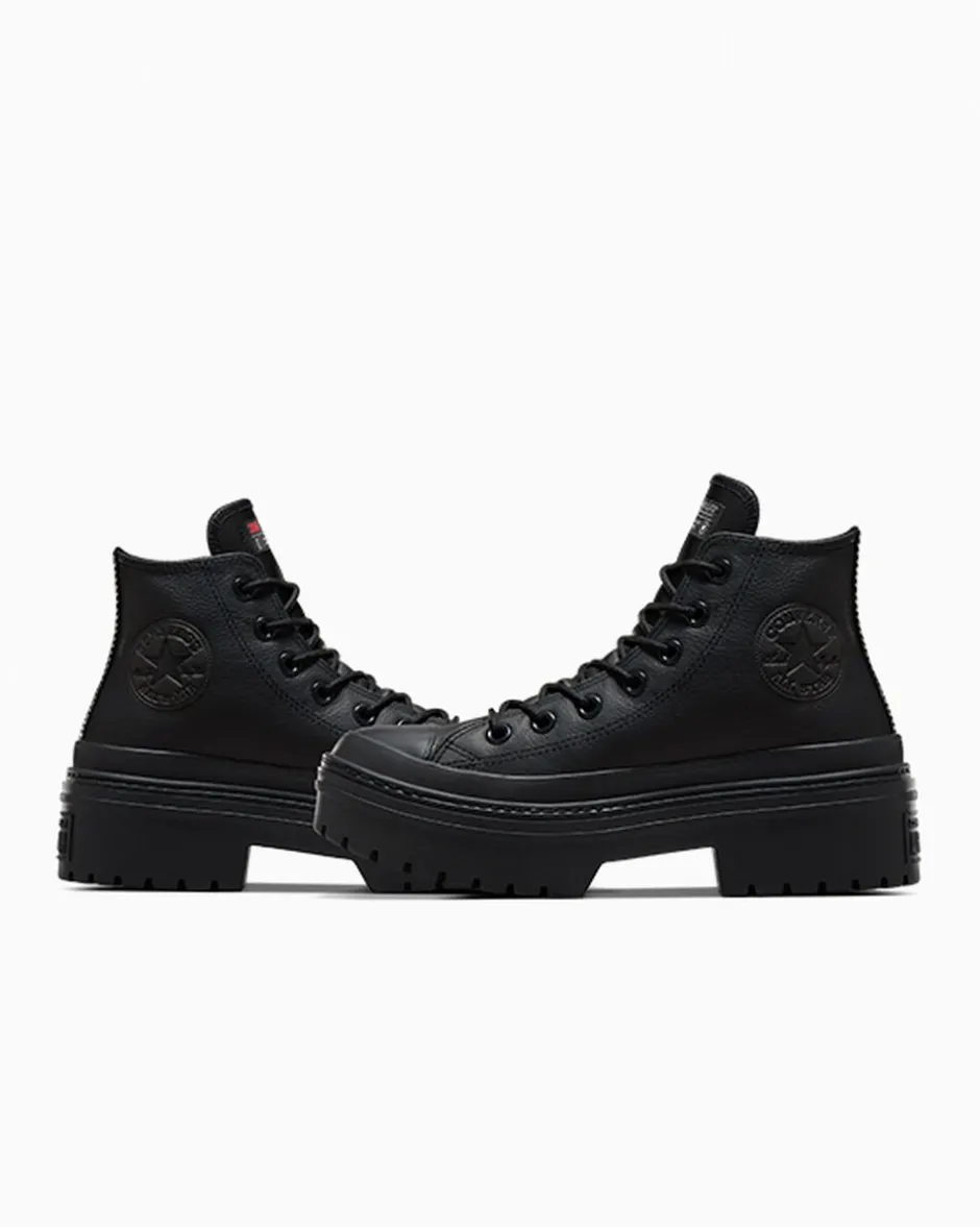 Converse Modelli Alti|Modelli Con Platform<Chuck Taylor All Star Lugged Heel Platform Waterproof Nero/Nero/Nero