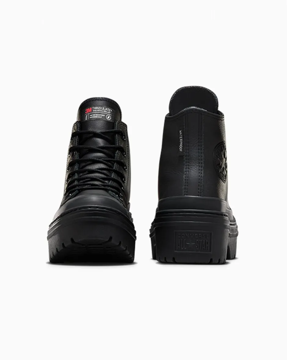 Converse Modelli Alti|Modelli Con Platform<Chuck Taylor All Star Lugged Heel Platform Waterproof Nero/Nero/Nero