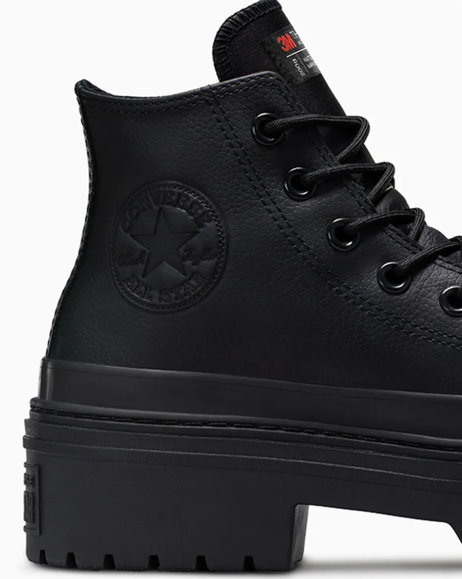 Converse Modelli Alti|Modelli Con Platform<Chuck Taylor All Star Lugged Heel Platform Waterproof Nero/Nero/Nero