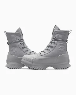 Converse Modelli Alti<Chuck Taylor All Star Lugged 2.0 Waterproof Grigio/Grigio/Nero