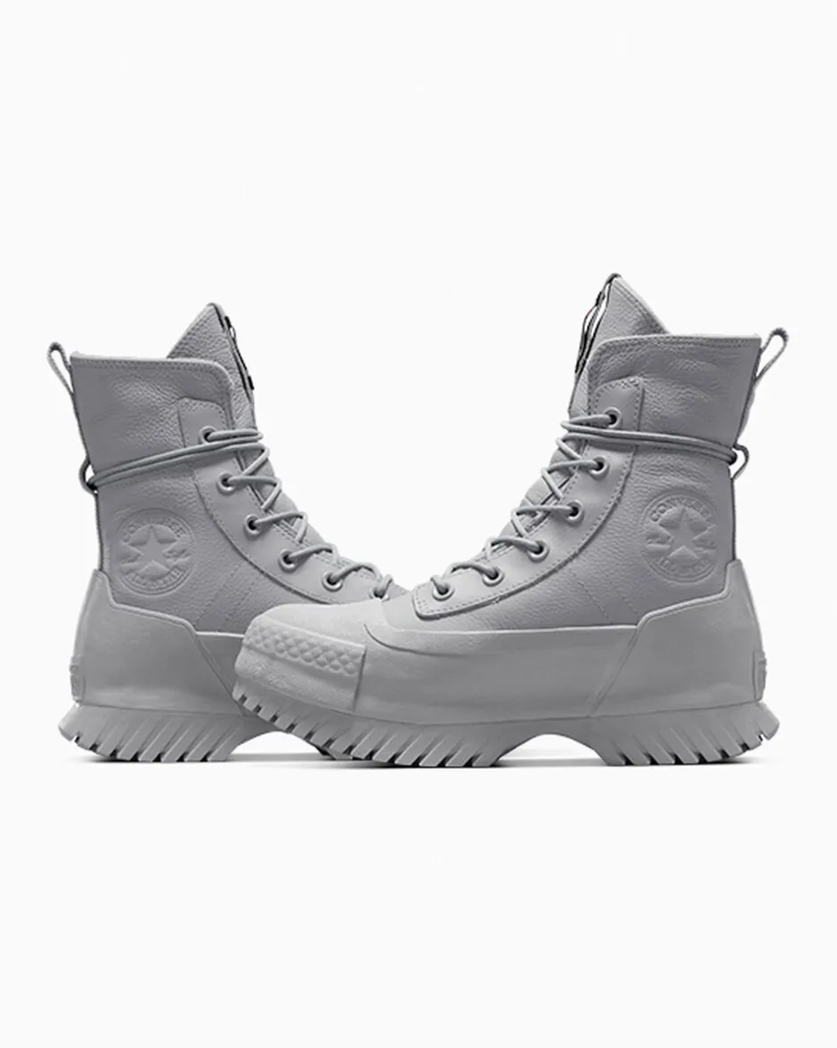 Converse Modelli Alti<Chuck Taylor All Star Lugged 2.0 Waterproof Grigio/Grigio/Nero