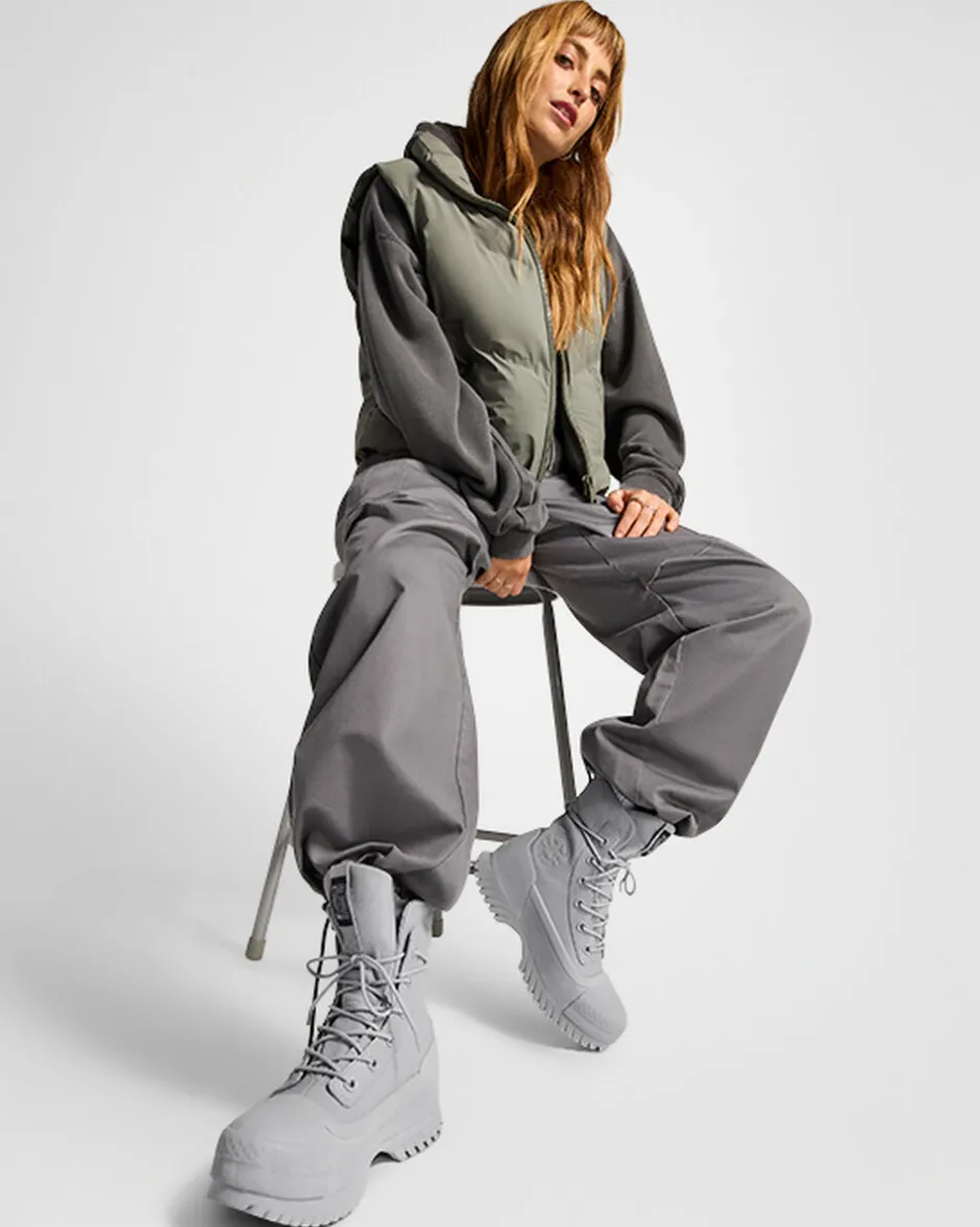 Converse Modelli Alti<Chuck Taylor All Star Lugged 2.0 Waterproof Grigio/Grigio/Nero