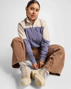 Converse Modelli Alti|Modelli Con Platform<Chuck Taylor All Star Lugged Heel Waterproof Platform Grigio caldo/Miso Glaze