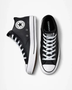 Converse Chuck Taylor All Star|Chuck Taylor All Star<Chuck Taylor All Star Malden Street Faux Leather Nero/Bianco/Nero