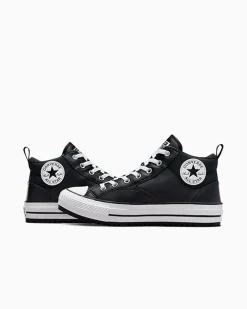 Converse Modelli Alti|Stivaletti<Chuck Taylor All Star Malden Street Boot Black/White/Black
