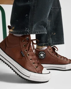 Converse Modelli Alti|Stivaletti<Chuck Taylor All Star Malden Street Boot Orso bruno/Fungo marrone chiaro/Bianco