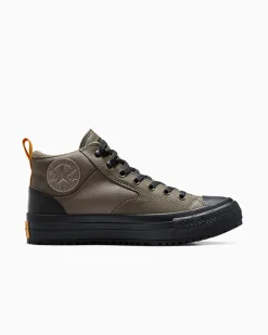 Converse Modelli Alti|Stivaletti<Chuck Taylor All Star Malden Street Boot Tartufo/Luna piena/Nero