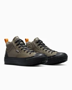 Converse Modelli Alti|Stivaletti<Chuck Taylor All Star Malden Street Boot Tartufo/Luna piena/Nero