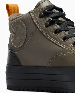 Converse Modelli Alti|Stivaletti<Chuck Taylor All Star Malden Street Boot Tartufo/Luna piena/Nero