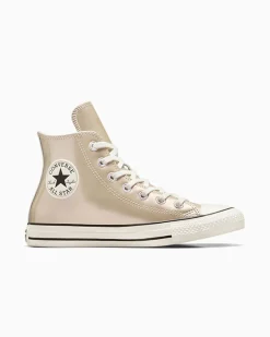 Converse Modelli Alti|Chuck Taylor All Star<Chuck Taylor All Star Metallic Oro chiaro/Egret/Nero