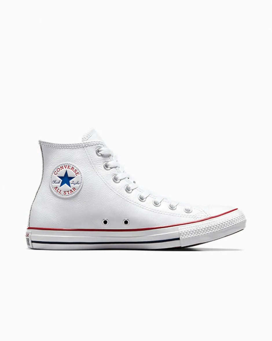 Converse Modelli Alti|Chuck Taylor All Star<Chuck Taylor All Star Mono Leather Bianco