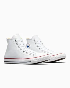 Converse Modelli Alti|Chuck Taylor All Star<Chuck Taylor All Star Mono Leather Bianco