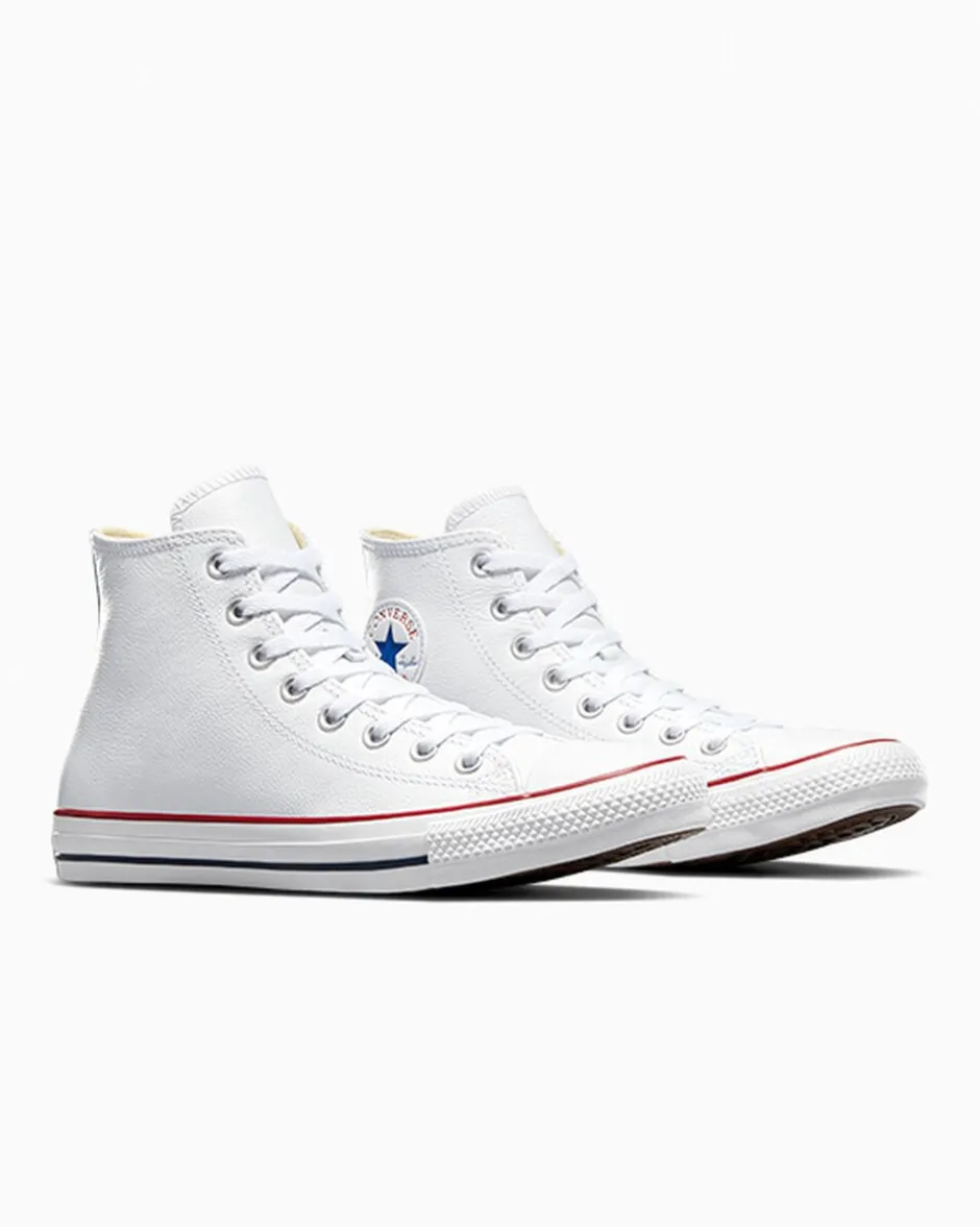 Converse Modelli Alti|Chuck Taylor All Star<Chuck Taylor All Star Mono Leather Bianco