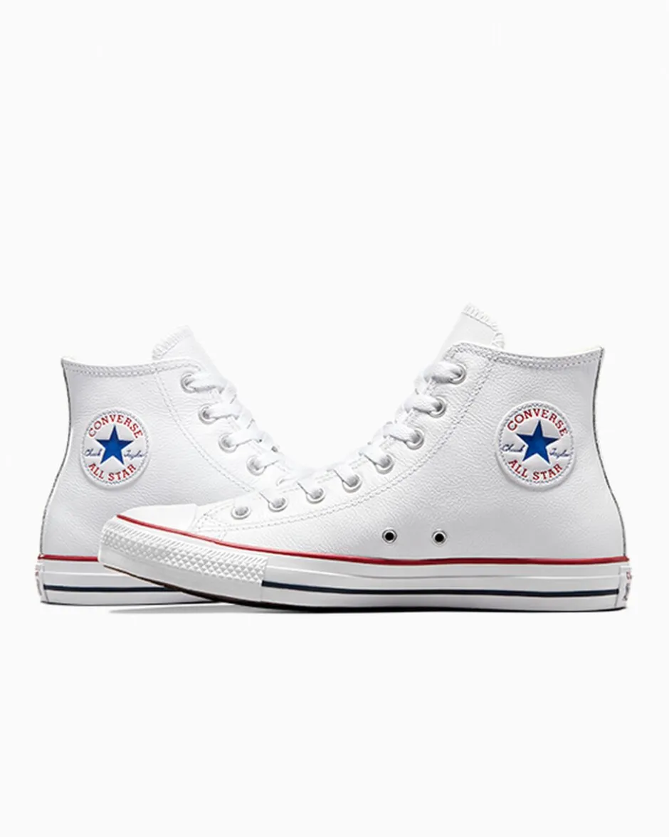 Converse Modelli Alti|Chuck Taylor All Star<Chuck Taylor All Star Mono Leather Bianco