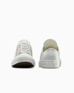 Converse Modelli Bassi|Modelli Bassi<Chuck Taylor All Star Mono Leather Grigio pallido/Grigio pallido