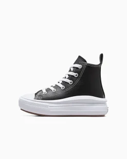 Converse Ragazza|Guida Alle Misure Per Bambini<Chuck Taylor All Star Move Platform Leather Black/Black/White