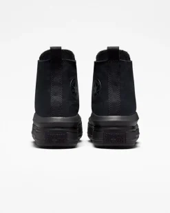 Converse Ragazza|Bambini (Età 4-8 Anni)<Chuck Taylor All Star Move Platform Nero/Nero/Dk Smoke Grey