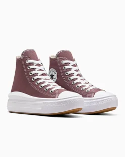 Converse Modelli Alti|Modelli Con Platform<Chuck Taylor All Star Move Platform Trail Mixed/Bianco/Nero