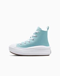 Converse Ragazza|Modelli Alti<Chuck Taylor All Star Move Platform Vernal Pool/Bianco/Nero
