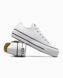 Converse Modelli Bassi|Modelli Con Platform<Chuck Taylor All Star Platform Canvas Bianco/Nero/Bianco