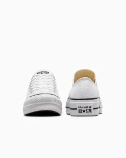 Converse Modelli Bassi|Modelli Con Platform<Chuck Taylor All Star Platform Canvas Bianco/Nero/Bianco