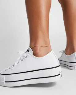 Converse Modelli Bassi|Modelli Con Platform<Chuck Taylor All Star Platform Canvas Bianco/Nero/Bianco