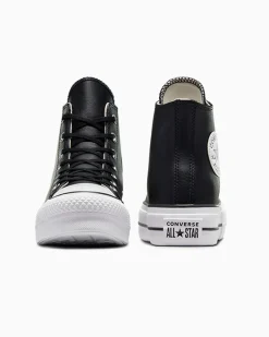 Converse Modelli Alti|Modelli Bassi<Chuck Taylor All Star Platform Leather green envy